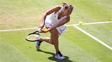 Barbora Strýcová v semifinále turnaje v Birminghamu.