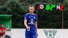 Radek Látal v pípravném utkání Olomouce.