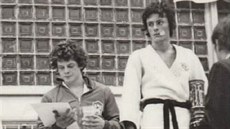Snímek z roku 1976, kdy Pavel Petikov (vlevo) získal svj první dorostenecký...