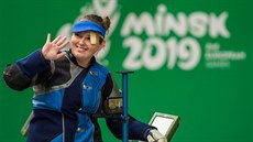 Nikola Mazurová vybojovala na Evropských hrách v Minsku bronzovou medaili ve...