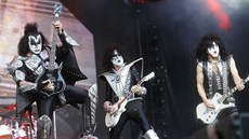 Kiss na akci Prague Rocks na stadionu v Edenu (19. �ervna 2019)