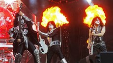 Kiss na akci Prague Rocks na stadionu v Edenu (19. ervna 2019)