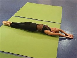 Céline Dion po cvičení
