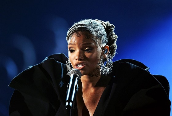 Halle Bailey na slavnostním veeru udlování cen Grammy 10. února 2019.