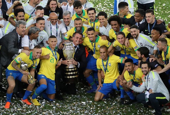 Minulý roník jihoamerického ampionátu Copa América vyhráli Brazilci. (ilustraní snímek)