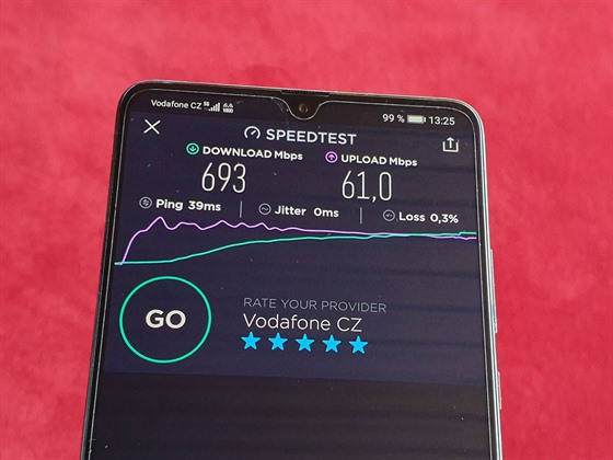 Vodafone v Karlových Varech experimentuje s 5G sítí.