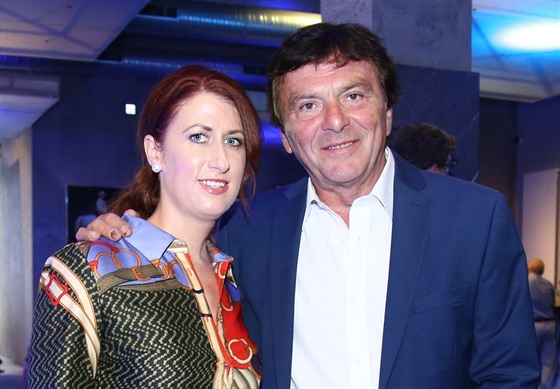 Pavel Trávníek a jeho manelka Monika (21. ervna 2019)