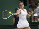 ecká tenistka Maria Sakkariová ve 2. kole Wimbledonu.