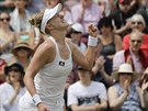 Americká veteránka Alison Riskeová vyadila v osmifinále Wimbledonu svtovou...