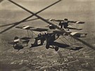 Przkumné letouny Aero A.12 od Leteckého pluku 2. V letech 1922 a 1926...