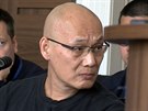 Obalovan Hui Zhong (Chuej ung) u Mstskho soudu v Praze (8. 7. 2019)