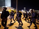 Izraelská policie v Tel Avivu zasahuje na protestu etiopských id. (2....
