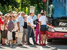 �esk� Krumlov za prvn� m�s�c vybral na poplatc�ch za vjezd autobus� s turisty...