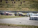 Závody NASCAR Wheelen Euro Series na mosteckém autodromu