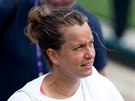 Barbora Strýcová ve Wimbledonu