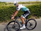 Peter Sagan ze stáje Bora pi tréninku na Tour