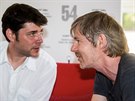 Režiséři Ivan Zachariáš a Martin Krejčí promluvil na festivalu s fanoušky v...
