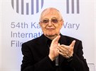 Jií Suchý se na Mezinárodním filmovém festivalu Karlovy Vary zúastnil uvedení...