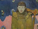 Paul Gauguin, Portrét mladé eny. Va&#239;te (Jeanne) Goupil, 1896