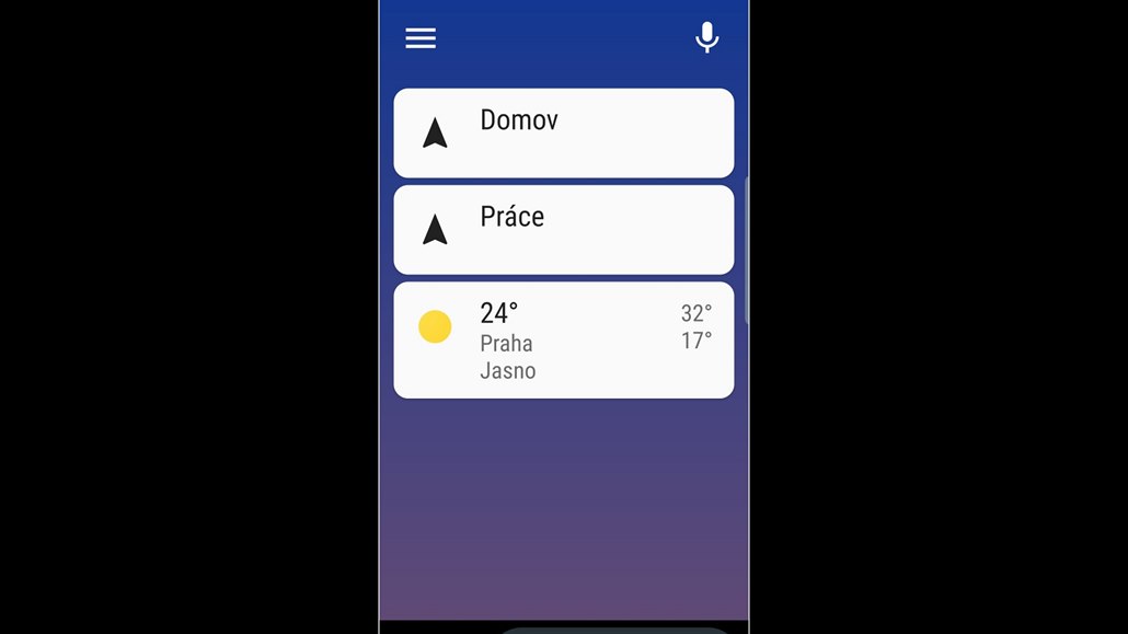 Aplikace Android Auto je lokalizována do �e�tiny.