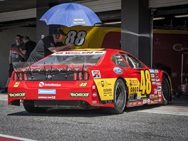 Závody NASCAR Wheelen Euro Series na mosteckém autodromu