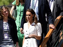 Vévodkyn Kate na Wimbledonu (Londýn, 2. ervence 2019)