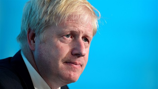 Bval ministr zahrani Boris Johnson se zastnil debaty o pedsednictv v Cardiffu. (6. ervence 2019)