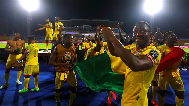 Fotbalist Beninu slav na africkm Pohru nrod postup ze zkladn skupiny.