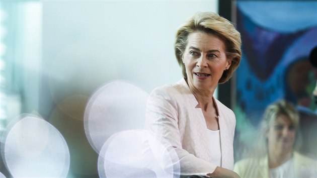 Nmeck ministryn obrany Ursula von der Leyenov, kter se stane patrn novou fkou Evropsk komise. (3. ervence 2019)
