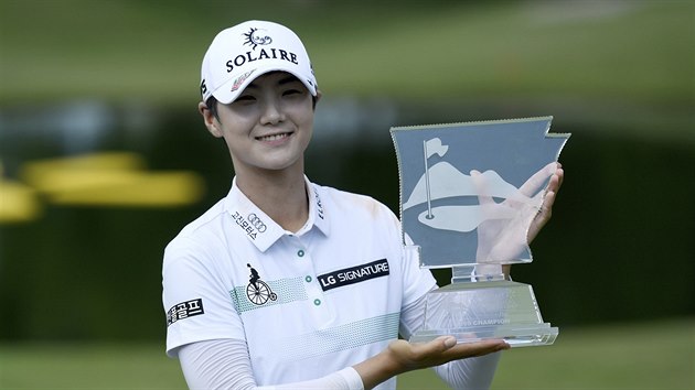 Korejsk golfistka Pak Song-hjon vyhrla turnaj Arkansas Championship ze srie LPGA.