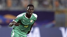 Ismaila Sarr ze Senegalu slaví vstelený gól proti Keni