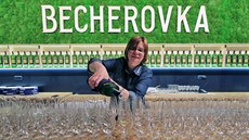 Bar v novém Náv�t�vnickém centru Becherovky.