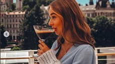 Blogerka Alex Sedlkov v Nespresso Lounge