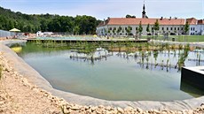 Premiérovou sezonu spustil biotop v Oslavanech na Brnnsku. (1. ervence 2019)