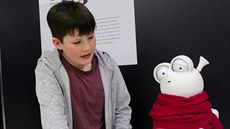 Tenhle francouzský robot umí dát najevo emoce.
