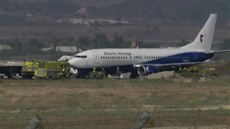Na letiti u Tel Avivu nouzov pistálo letadlo se 152 lidmi