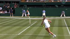 Strýcová zvítzila ve tvrtfinále Wimbledonu