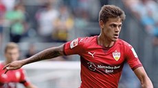 Jan Kliment v dresu VfB Stuttgart.