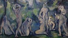 Paul Cézanne, Koupající se eny, kolem 1895