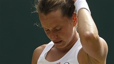 Zklamání Barbory Strýcové ve čtvrtfinále Wimbledonu.