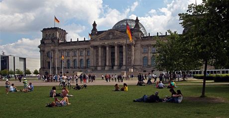 Historická budova íského snmu (Reichstagu) v Berlín