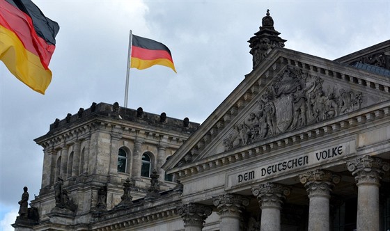 Historick budova skho snmu (Reichstagu) v Berln