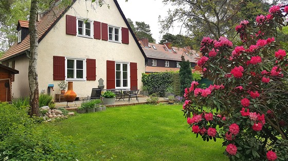 Vily a domy z idylické čtvrti Waldsiedlung Krumme Lanke byly postaveny v letech...