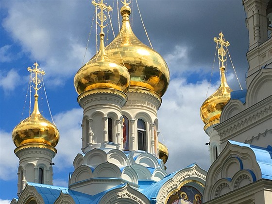 Karlovarský chrám svatého Petra a Pavla je nejvtím a nejkrásnjím ruským...