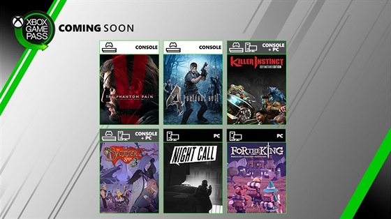 Xbox Game Pass - července 2019 Xbox Game Pass - července 2019
