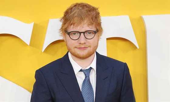 Ed Sheeran na londýnské premiée filmu Yesterday (19. ervna 2019)
