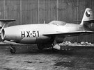 Jak-23 ze sbírek kbelského leteckého muzea