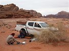 Beduínské výpravy mete absolvovat autem i na velbloudu. Zcela urit si...