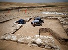 Izraeltí archeologové v Negevské pouti objevili 1 200 let starou meitu. Na...
