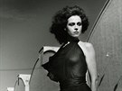 HELMUT NEWTON (1920-2004), Sigourney Weaver on the Warner Bros. Lot, Burbank,...